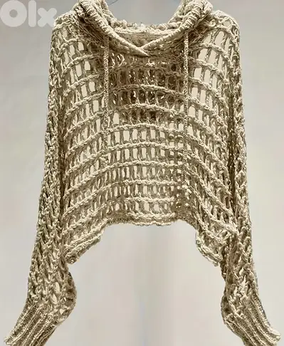 Top/Hoodie/Crochet