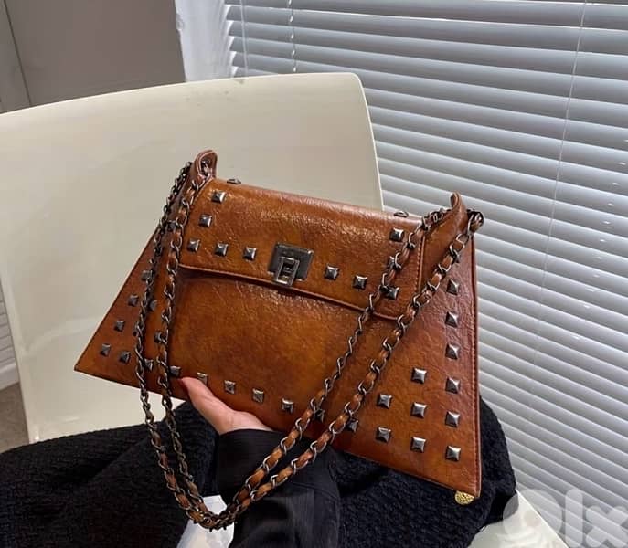 handbag /camel bag /green bag /Bag /Shoulder Bag /Crossbody /Casual Bag/purse 1