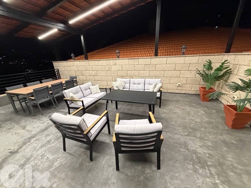 outdoor rooftop lounge setup 4