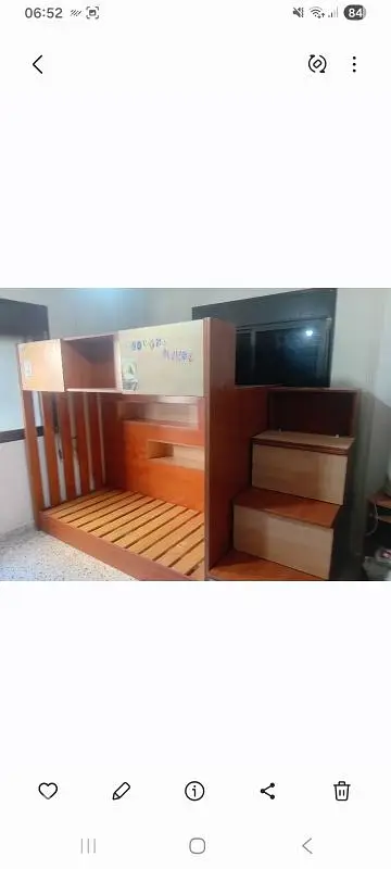 تخت فوق بعض شغل توصاي متين درج جاورير