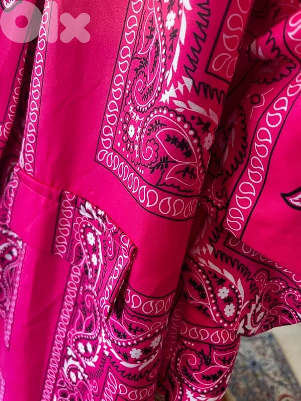 BANDANA PRINT OVERSIZE BLAZER 8