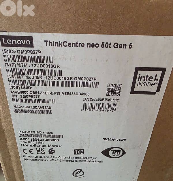 BRAND NEW SEALED LENOVO THINK CENTER CORE I7 GENERATION 14700 1