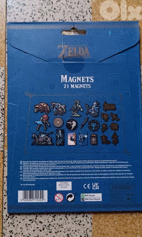 Zelda paladone magnets set of 21 2