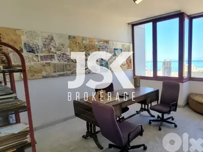 L21245 - 70 SQM Office with Sea View For Sale in Kaslik