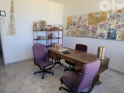 L21245 - 70 SQM Office with Sea View For Sale in Kaslik
