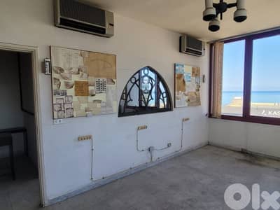 L21245 - 70 SQM Office with Sea View For Sale in Kaslik