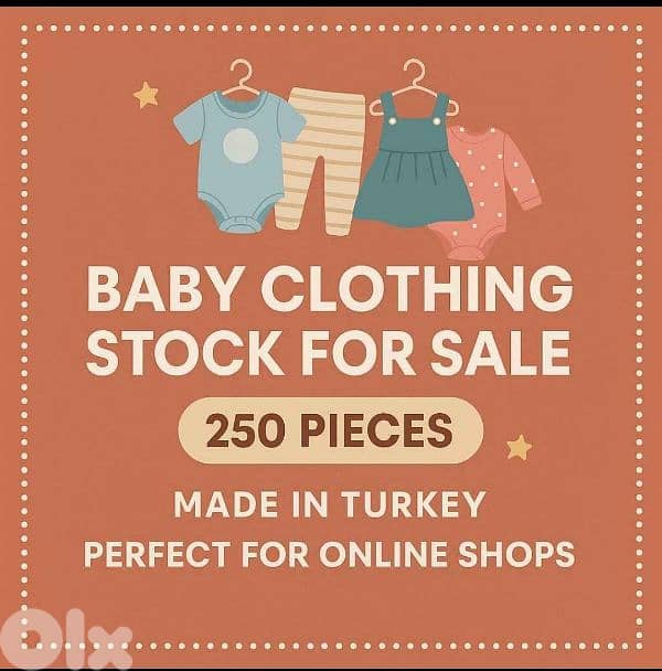 stock baby clothing 0