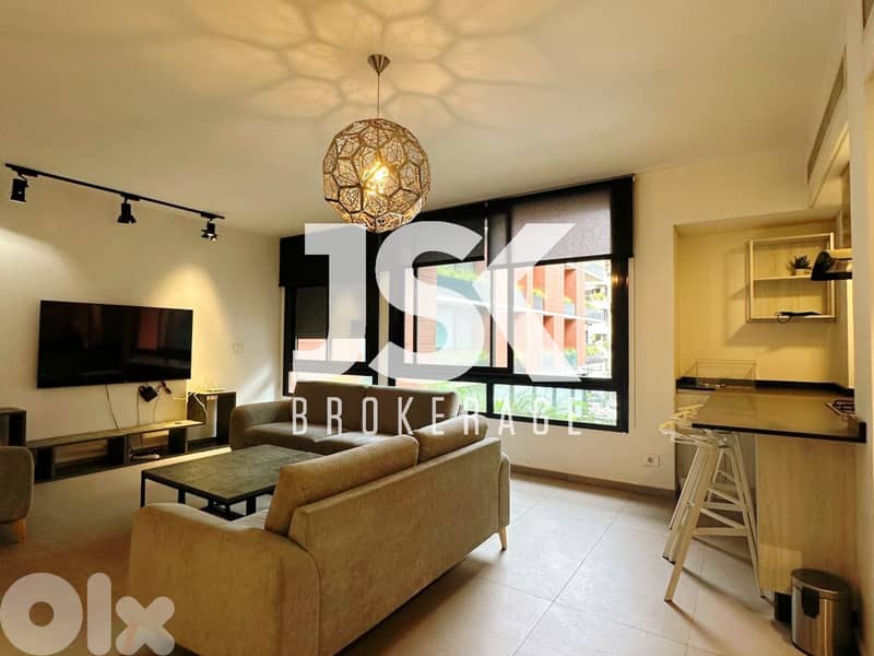 L21090 - Furnished Modern Apartment For Sale in Hazmieh 0