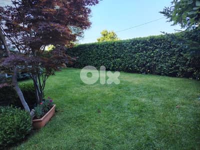 L15595-Furnished Apartment With Garden And Terrace for Sale In Rayfoun