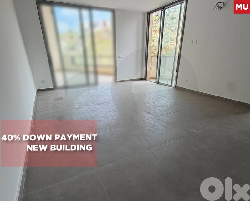 DUPLEX/40% down payment/Hazmiyeh,Baabda/حازميه/balcony/REF#MU136096 ! 0