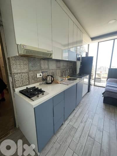 Studio for rent in Dbayeh with Terrace