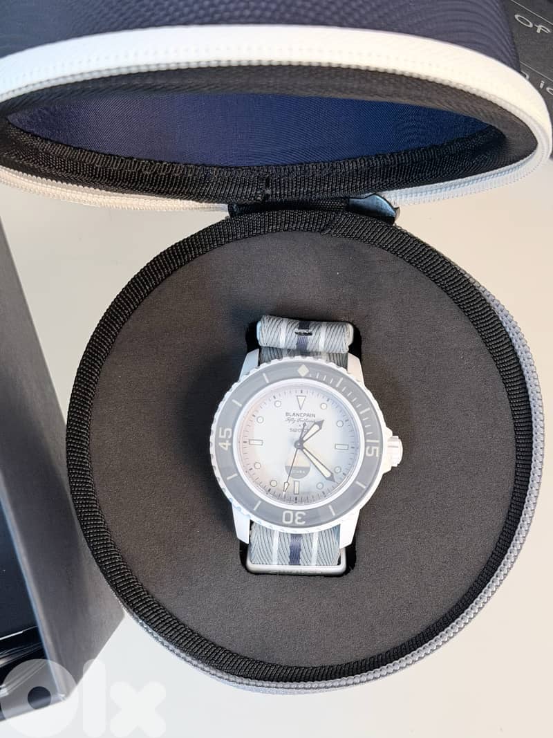 Swatch Blancpain watch - Scuba Fifty Fathoms Antarctic Ocean 1