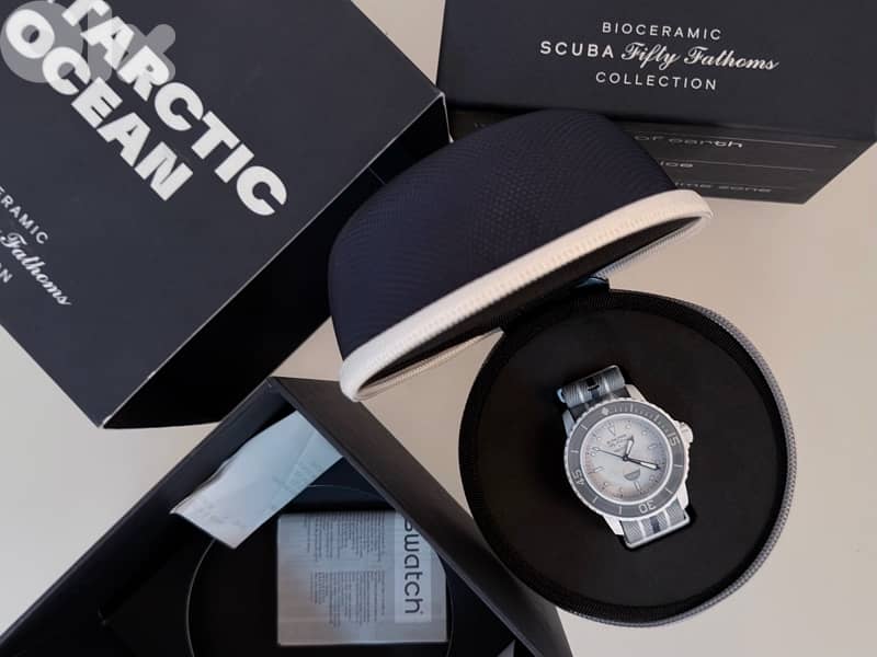 Swatch Blancpain watch - Scuba Fifty Fathoms Antarctic Ocean 2