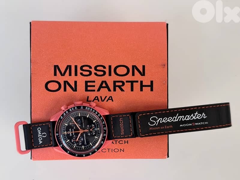 Swatch Omega MoonSwatch Mission on Earth Lava 0