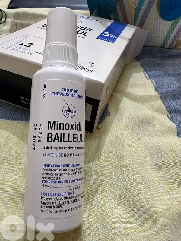 5% Minoxidil (2 unopened unused bottles) 0