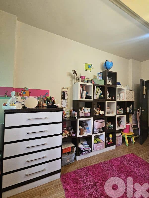 Kids bedroom, 3 beds 3