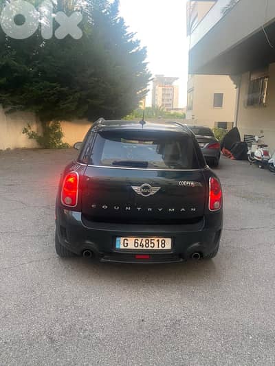 MINI Cooper S Countryman 2015 1.6L turbocharged