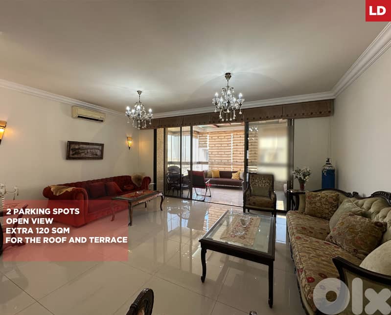 Roof Terrace & Open View/Betchay, Baabda/بطشاي/ REF#LD136114 ! 0