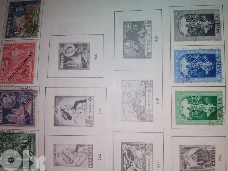 old Malta stamps 1930 1960 3