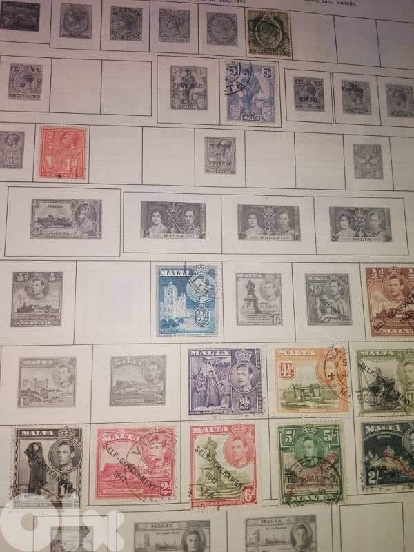 old Malta stamps 1930 1960 4