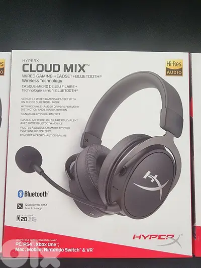 HyperX cloud Mix headset (+Bluetooth)