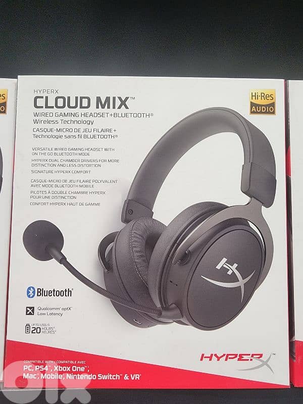 HyperX cloud Mix headset (+Bluetooth) 0