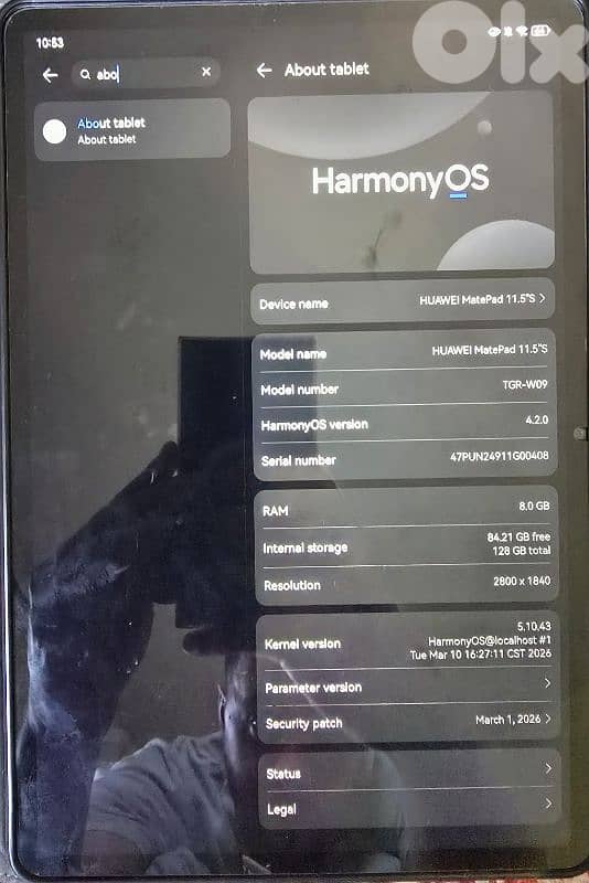 huawei matepad 11.5 s 6