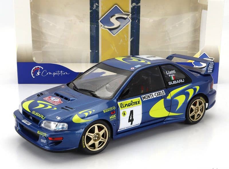 Subaru Impreza STI WRC (Rally Monte Carlo 1997) diecast car model 1;18 0