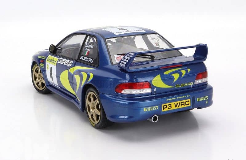 Subaru Impreza STI WRC (Rally Monte Carlo 1997) diecast car model 1;18 2