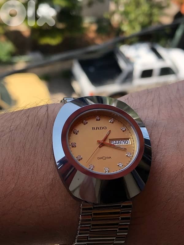 RADO WATCH Original Swiss made like new No scratches Complete ceramic 1