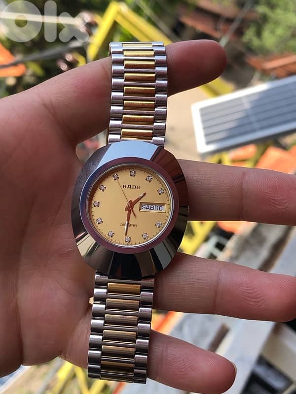RADO WATCH Original Swiss made like new No scratches Complete ceramic 5