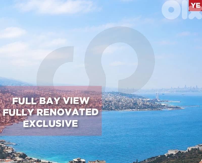 Exclusive ,sea view ,Adma w Dafnah, Keserouan/ أدما REF#YE136130 0