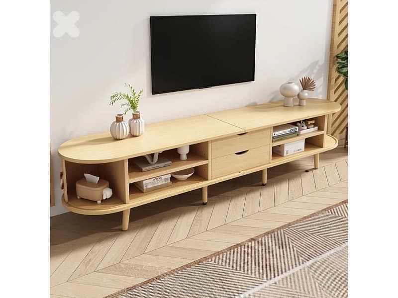 Living Room TV Cabinet with Storage Space 0
