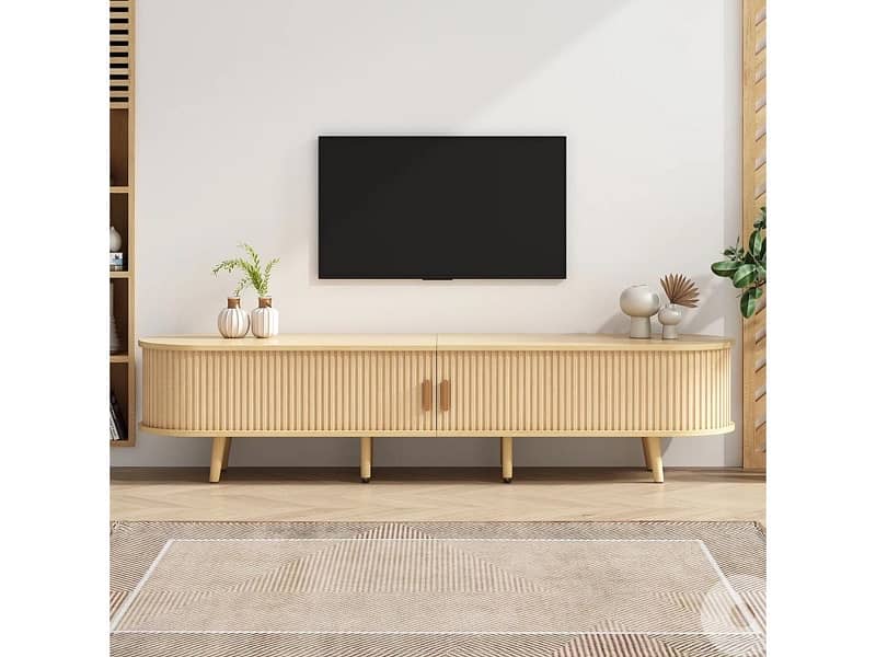 Living Room TV Cabinet with Storage Space 3
