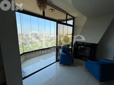 Fully Furnished Apartment with Sea & Mountain View for Rent in Mansour