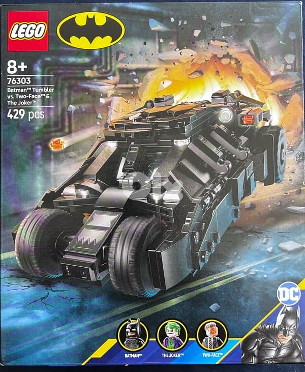 Lego Batman Tumbler vs Two Face 76303 0