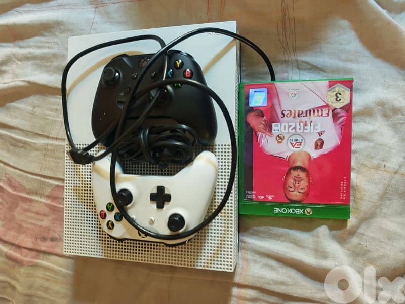 xbox one s 1tb 2 controller 2 cd fifa 24 w 20 0