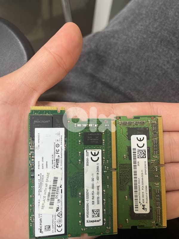 Laptop RAM & SSD for Sale 0