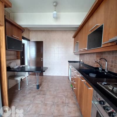 Furnished Apartment with Open View in Zalka for Rent