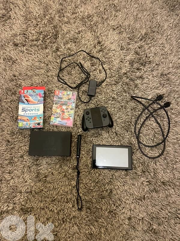 Grey Nintendo Switch For Sale 0