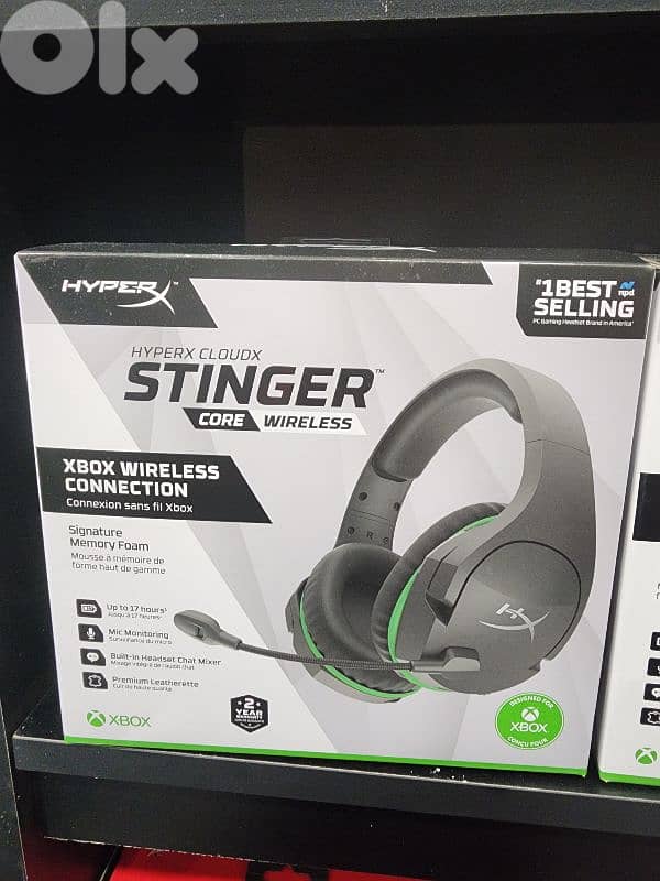 HyperX cloud X stinger Core Wireless headset XBOX 0