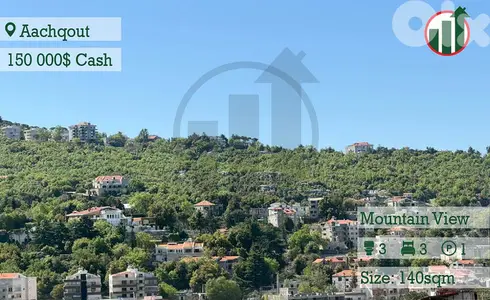 Brand New Apartment for Sale in Aachqout !!