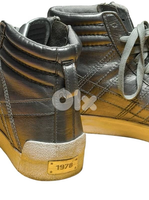 Diesel High-Top Leather Sneakers 3