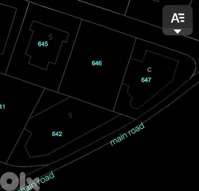 Prime location land for rent Mtayleb zoning 30/90