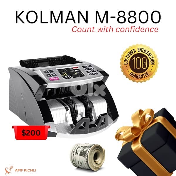 Kolman Money Counter USD EURO LBP 0