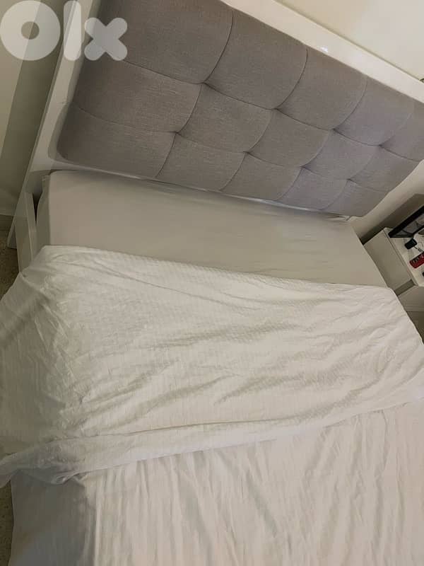 two double beds& baby bed 1