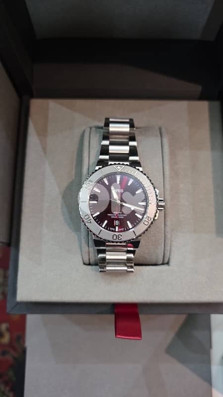 ORIS AQUIS DATE RELIEF 0