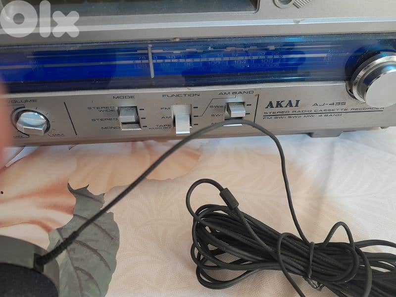Akai boombox. 1