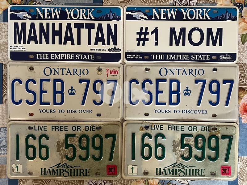 license plates for decoration 2