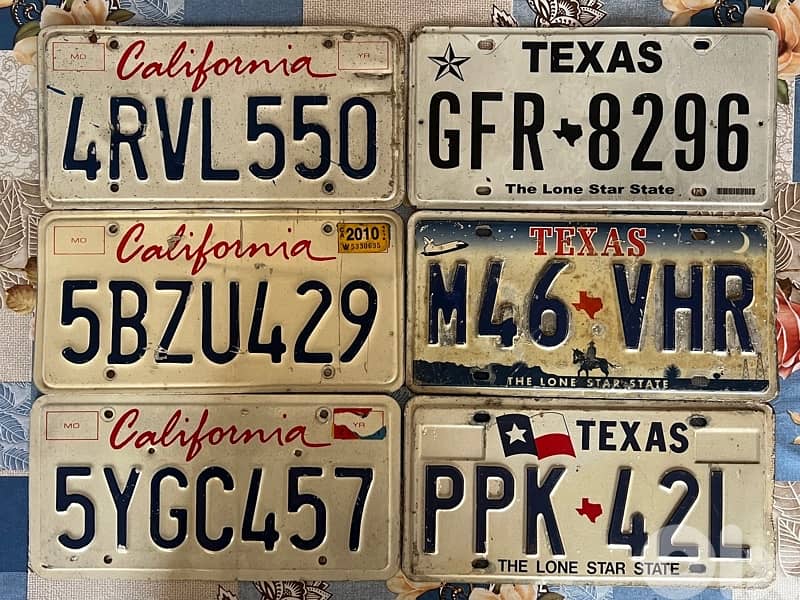 license plates for decoration 3